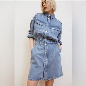 Lee X H&M Denim Dress NWT